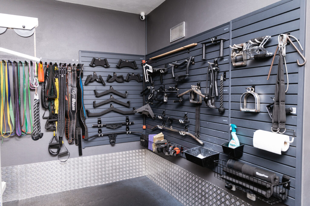 Náradie fitness centra