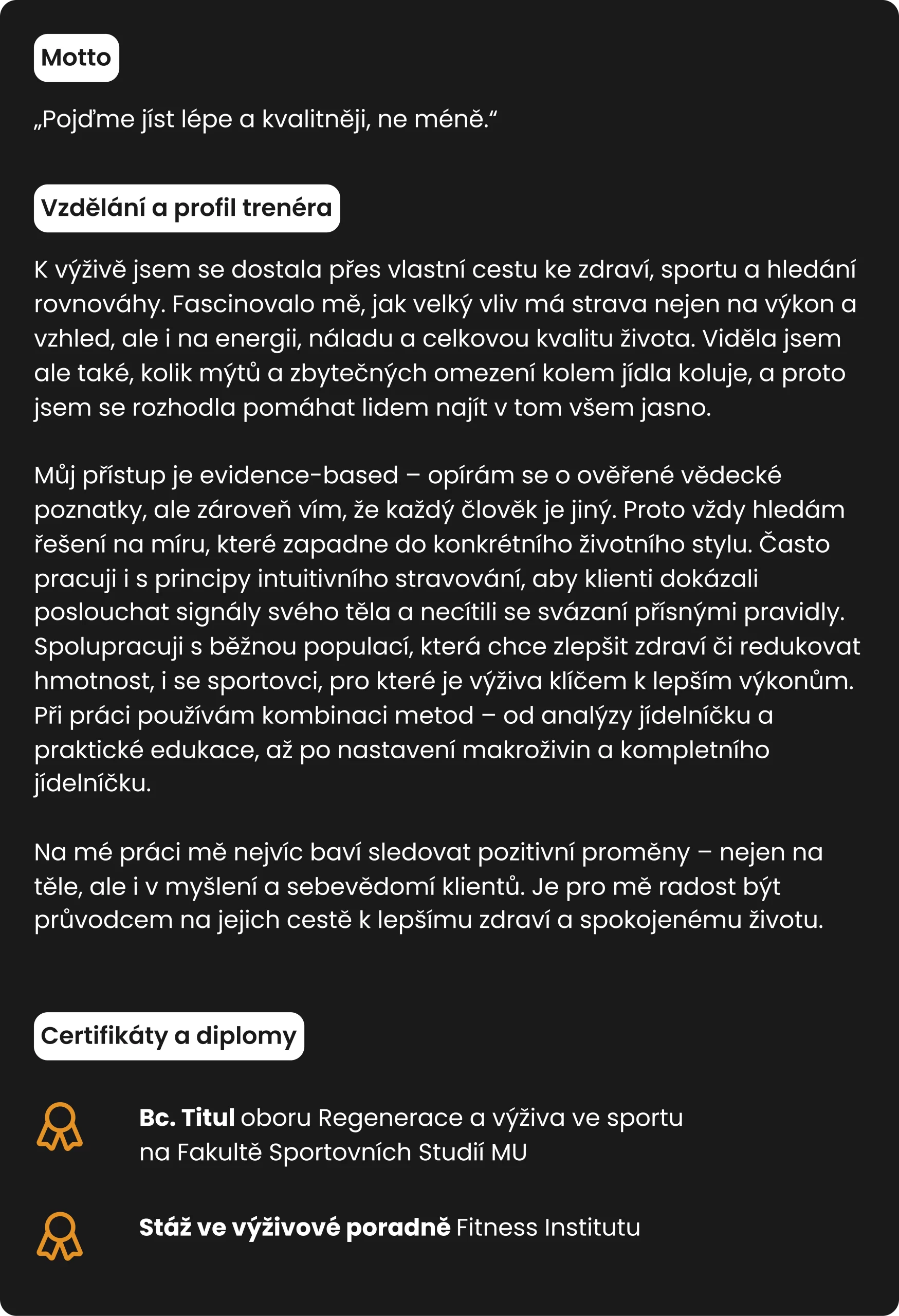 Profil Barbora Hlavatová