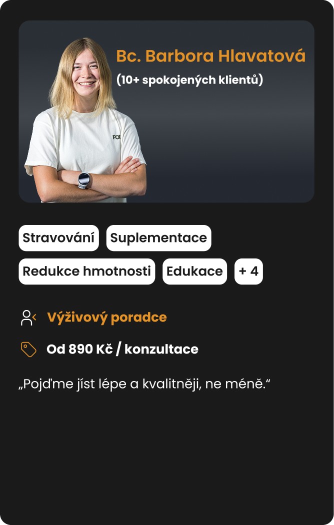 Tréner Barbora Hlavatová